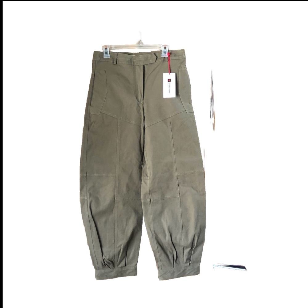 NWT ZARA SRPLS Avant-Garde Baggy Utility Barrel Pants Size M Streetwear